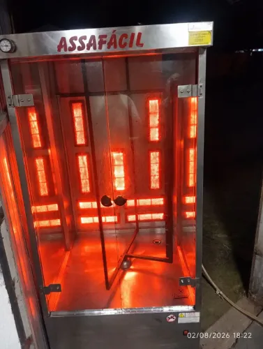 Máquina de frango giratória 
