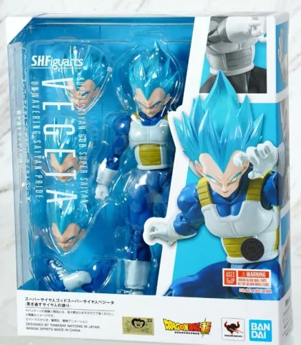 Figura de ação S.H.Figuarts Super Saiyan God Super Saiyan Vegeta -