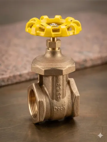 Registro de Gaveta Bruto Deca 2.1/2" (DN65 PN16) - Alta Resistência e Passagem Plena