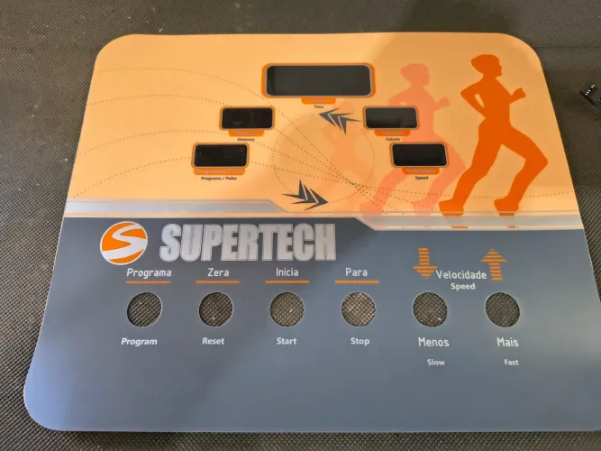Painel e gabinete esteira supertech