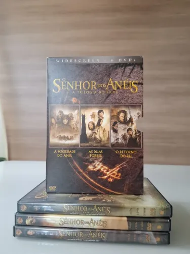 BOX Trilogia O Senhor dos Anéis 
