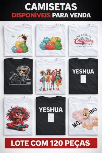 Lote de camisetas variadas