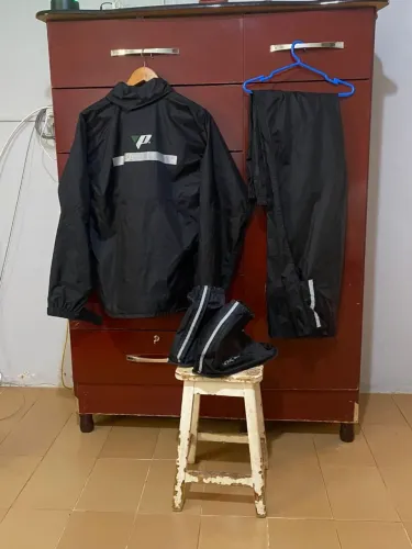 Capa de chuva impermeável para motoqueiro
