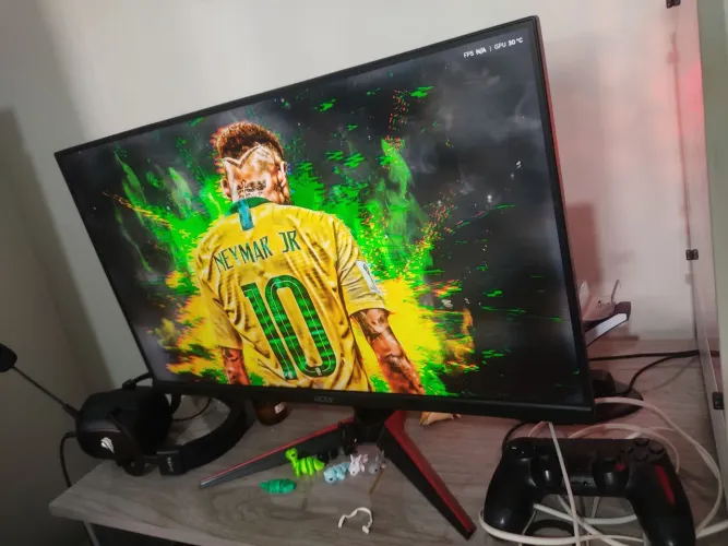 Tela de computador Acer top para sair logo top
