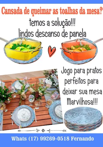Vendo descanso de panelas envernizados