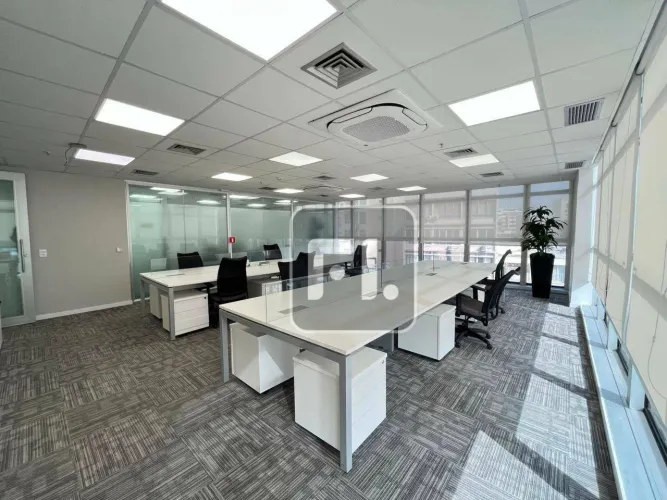 Conjunto para alugar, 174 m² por R$ 22.289/mês - Botafogo - Rio de Janeiro/RJ