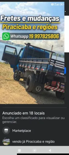 FRETE PIRACICABA E REGIÕES 