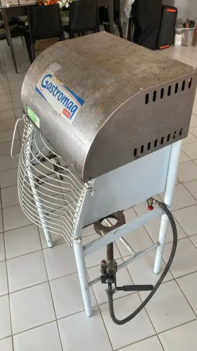 Masseira a Gás - capacidade 10kg, completa e perfeita, oportunidade para seu negócio