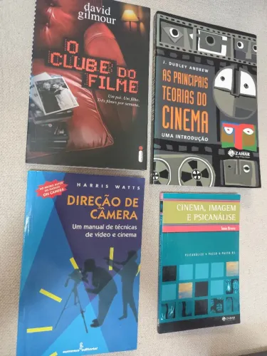 Combo Cinema e Audiovisual | 4 Livros Técnicos e Teóricos
