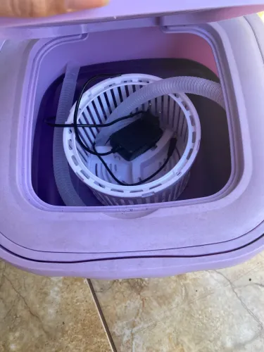 Mini Máquina de Lavar 10L Dobrável Portátil
