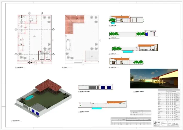 projeto casa de veraneio