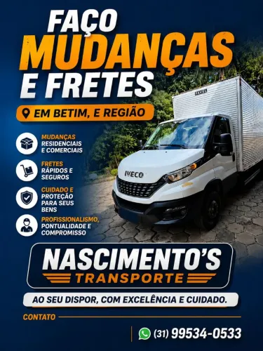 Carretos e Mudanças Betim e região 