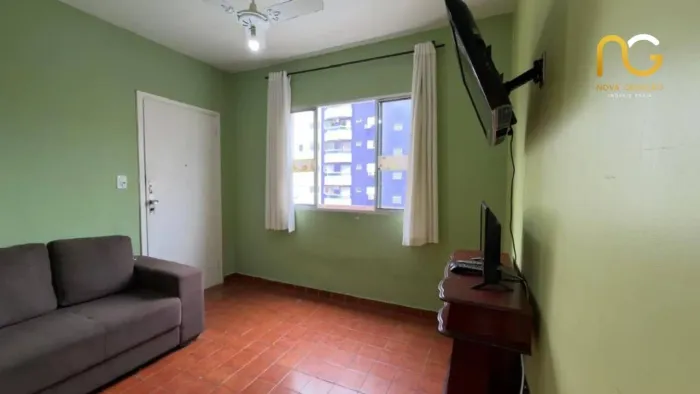 Apartamento com 1 dormitório à venda, 45 m² por R$ 307.000,00 - Vila Guilhermina - Praia G