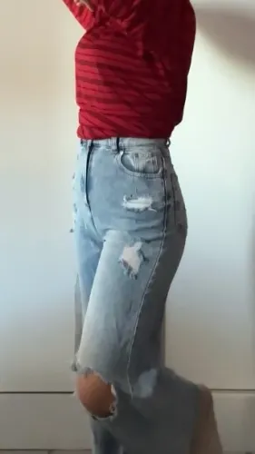Calça Wide leg y2k