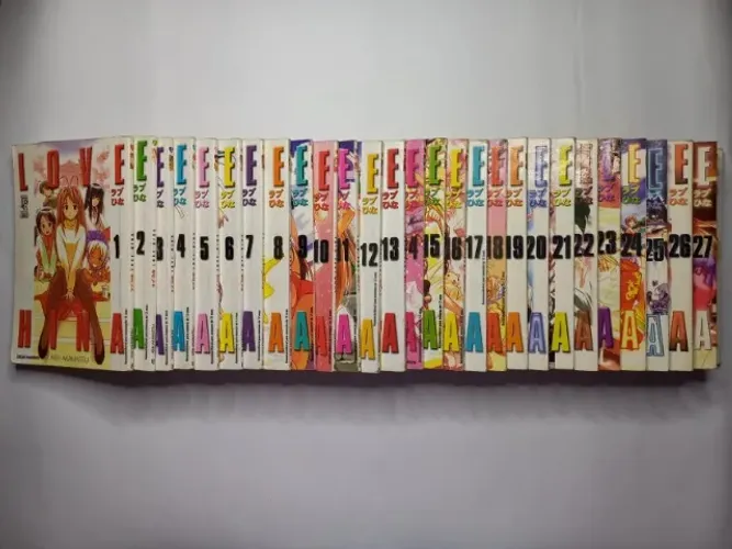 Quadrinhos Manga Love Hina 1ª Serie 1 ao 28 Completo Editora JBC 2002 Excelentes
