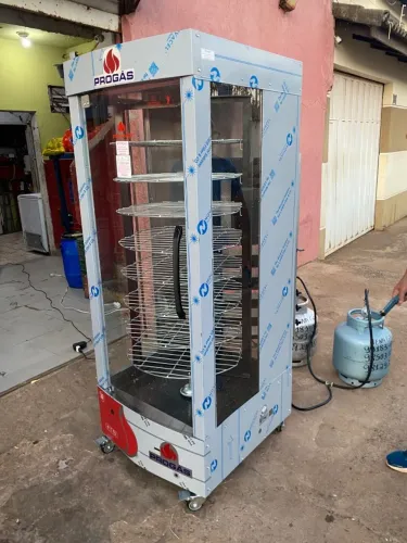 FORNO INDUSTRIAL MULTIUSO GIRATÓRIO 128KG PROGAS
