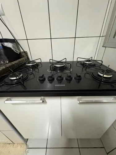 Fogão cooktop Itatiaia e móvel