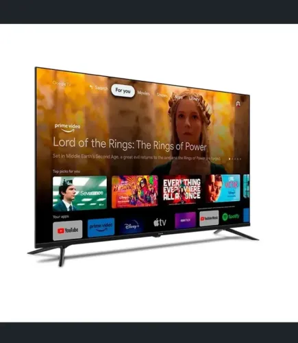 Tv 75 polegadas 2 mês de uso