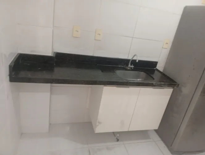 Bancada de cozinha no verde Ubatuba