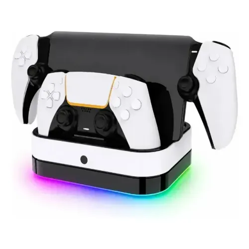 base de carregamento para CONTROLES DE PS5 E PS PORTAL