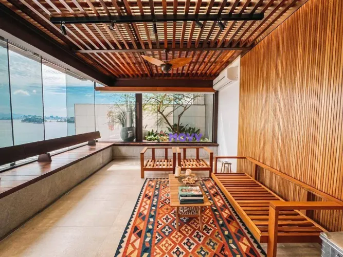 Cobertura com 3 dormitórios à venda, 568 m² por R$ 7.500.000,00 - Icaraí - Niterói/RJ