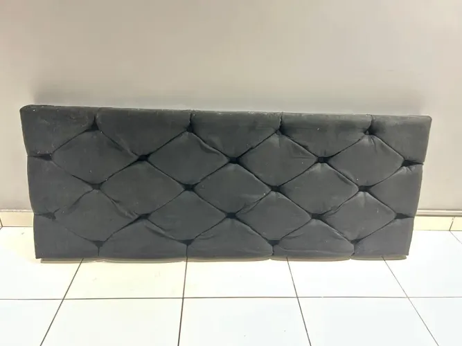 Cabeceira estofada de cama box padrão 