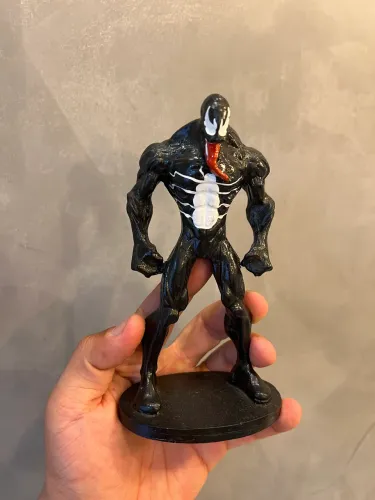 Boneco Resina Venom Coleção Gamer
