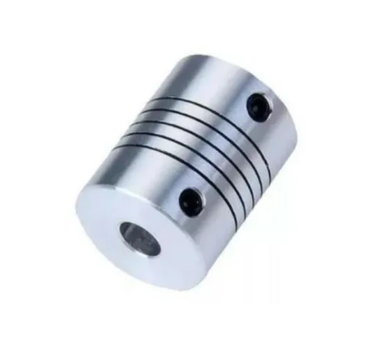 COD-CP160 Acoplamento Flexível 6,35x8mm Eixo,fuso Arduino Automação Robotica