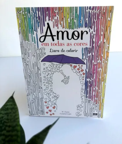 Livro para colorir Amor em Todas as Cores