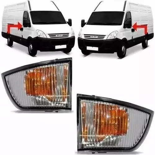 Par Pisca Seta Retrovisor Iveco Daily 2008 2009 A 2013 2014