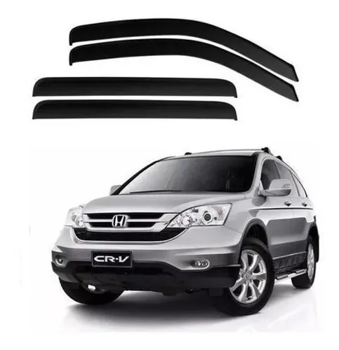 Calha Defletora de Chuva P/ Honda Crv 2008 à 2011 - Topmix