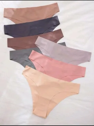 Kit 6 calcinhas sem costura