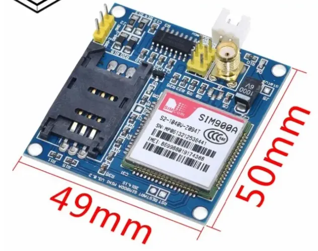 Módulo Gsm Sim900a V4.0 Arduino Automação COD-AM507 