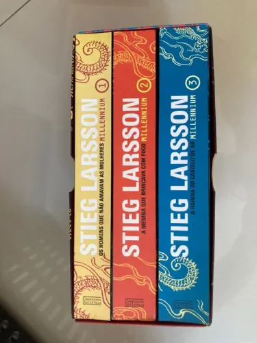 Trilogia Millennium - Stieg Larsson - Capa Dura