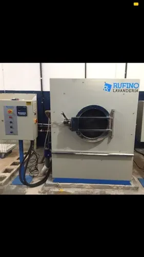 Máquina para lavanderia industrial lavadora extratora 50kg automática 