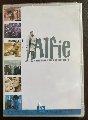 DVD Alfie como conquistas as mulheres - novo original lacrado