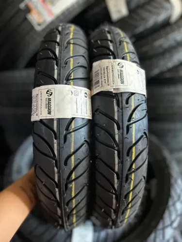 Pneu traseiro de PCX 100/90r14 MARCA MAGGION
