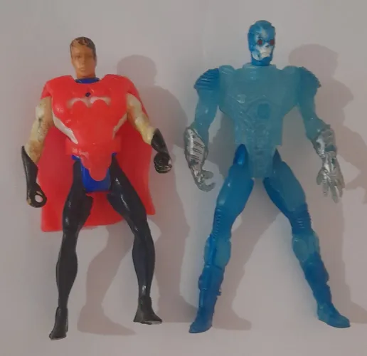 2 bonecos Batman Bootleg antigos