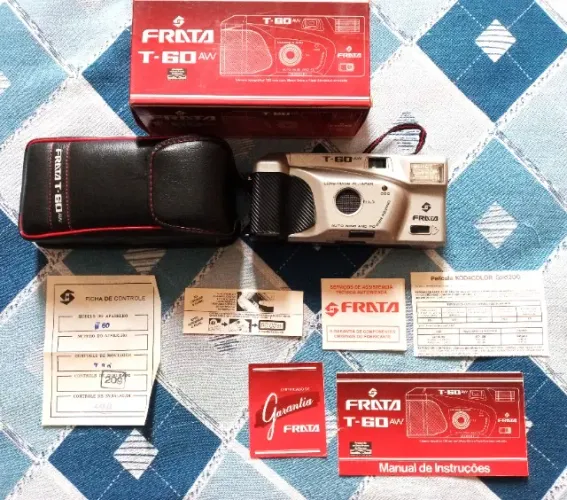 Colecionador Câmera Fotográfica, Analógica Frata T60- P Colecionador ou peças