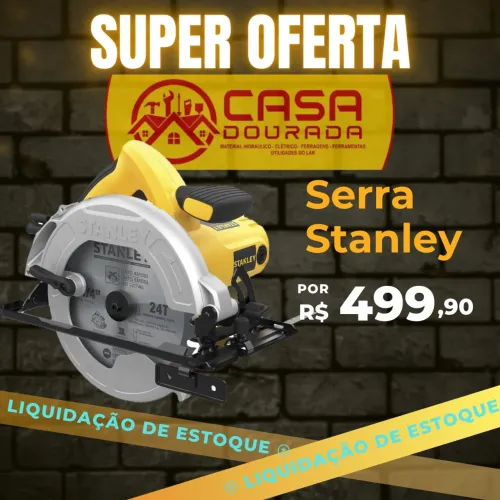 Oferta Serra Circular Stanley SC16 1600w