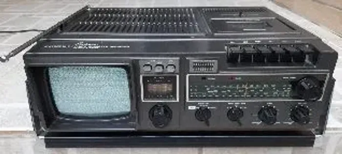 Rádio/ TV /Gravador cassete BROKSONIC 
