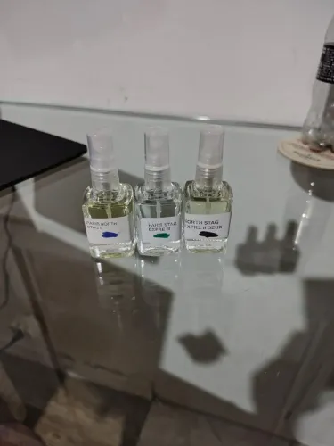 Três miniaturas de 5ml cada de perfumes árabes da Paris Corner - North Stag