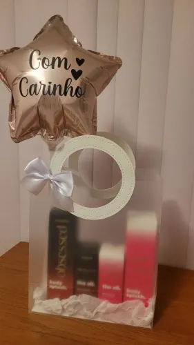 Kit presente personalizado  - cosméticos & perfumaria