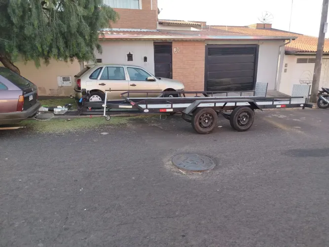 Carretinha para carros e vans