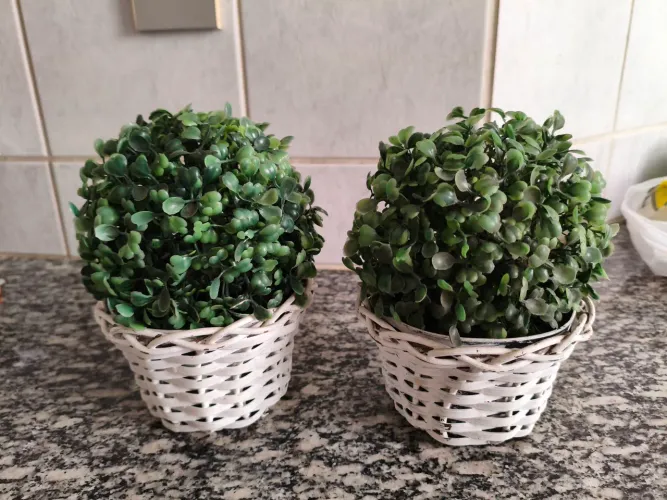 Vasos Decorativos com Plantas Artificiais