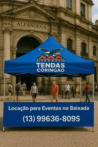 Tendas oara aluguel festas e eventos em Santos