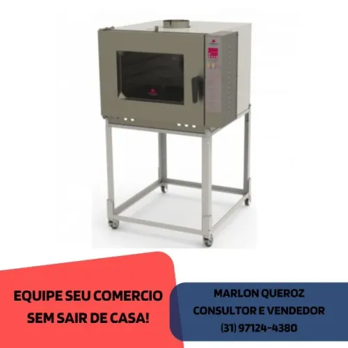 Forno Turbo a Gás Braesi 5 Esteiras