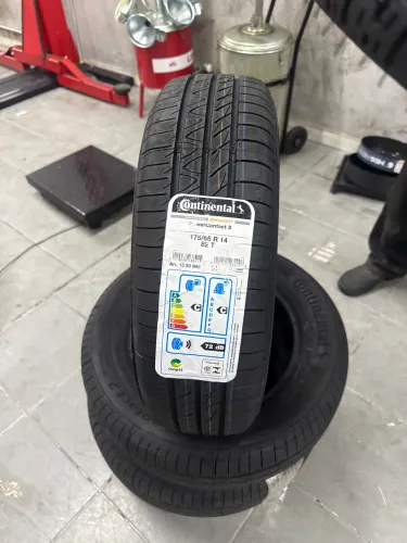 Kit 4 Pneus 175/65R14 ContiPowerContact Continental 82T Aro 14