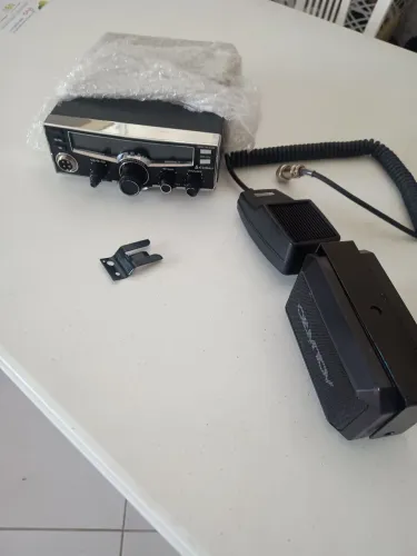 Rádio px cobra 25 LX, 2 antenas + caixa de som 
