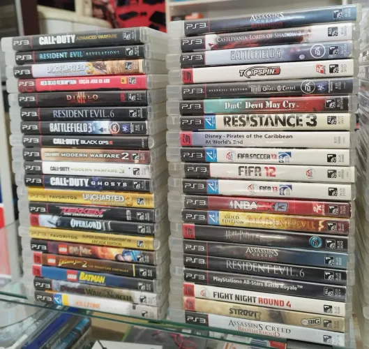 Jogos de PS3 originais, a partir de R$29.90